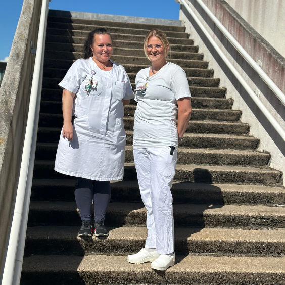 Jenna Fabricius og Heidrun Filtenborg